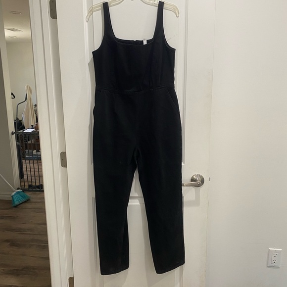 Black ASOS design denim jumpsuit - Picture 4 of 9